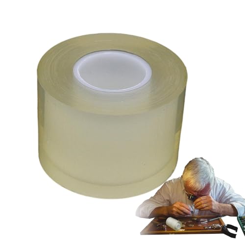 Uhrenschutzfolie, statisches transparentes Schutzband, Schutzfolie für Smartwatch, Uhren-Reparaturband für Schmuck-Hardware, verhindert Kratzer, Fingerabdrücke, Staub und Regen von Generic