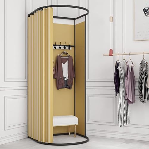 Umkleidekabine, Bekleidungsgeschäft Umkleidekabine Tragbare Mobile Umkleidekabine Sichtschutzwand Für Einkaufszentren Platz Sparen, Champagne Gold Umkleidekabine, Bekleidungsgeschäft Umkleidekabine Tragbare Mobile Umkleidekabine Sichtschutzwand Für Einkaufszentren Platz Sparen, Champagne Gold von Generic