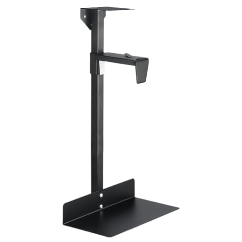 Under Desk Computer Case Holder – Adjustable CPU Tawer Mount with 360° Rotation | Space Saving Bracket for gameng PC, Office Desktop, Dorm, Hotel, Home | Strong Steel Wall Mounted CPU Rack, Width von Generic