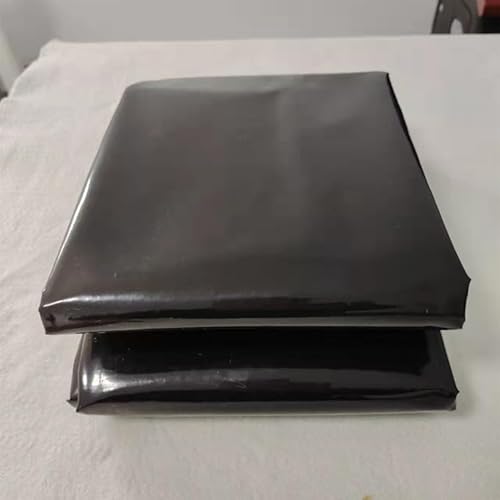 Undurchlässige Membran Für Teich Fischteich Zisterne, wasserdichte Und Undichte HDPE-Polsterung Auf Dem Dach, Schwarz, 0,5 Mm Verdickt(3x10m) von Generic