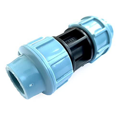 UNIDELTA Klemmverbinder für Wasserleitung Trinkwasser Kupplung für PE-Rohr 16 bar | Verbinder für Schläuche im Bewässerungssystem | Adapter Kunststoffkupplung für Wasserrohr 32 mm UNIDELTA Klemmverbinder für Wasserleitung Trinkwasser Kupplung für PE-Rohr 16 bar | Verbinder für Schläuche im Bewässerungssystem | Adapter Kunststoffkupplung für Wasserrohr 32 mm von Generic