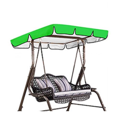 Universal-Überdachung für Verandaschaukel, 168 x 114 cm, 196 x 124 cm, Überdachung für Schaukelstühle, UV-beständig, wasserdicht, für Hängematte, für Gartenterrasse im Freien von Generic