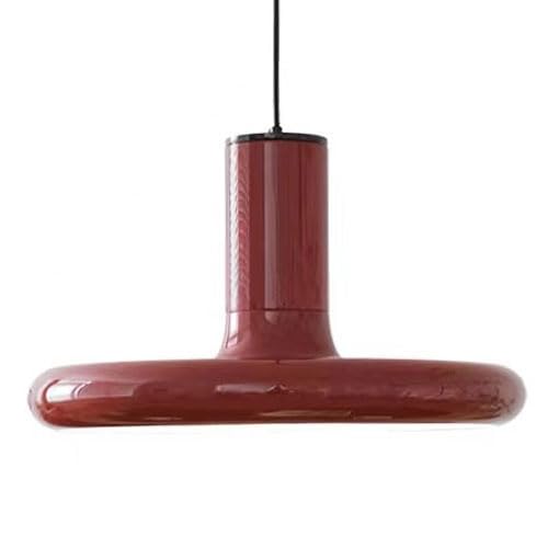 Unterputzleuchten, Pendelleuchte aus Metall im schlichten Stil, kreativer und individueller Lampenschirm für Hängelampen, Pendelleuchte mit E27-Schraube und Einzelkopf, Kronleuchter für Veranda- und von Generic