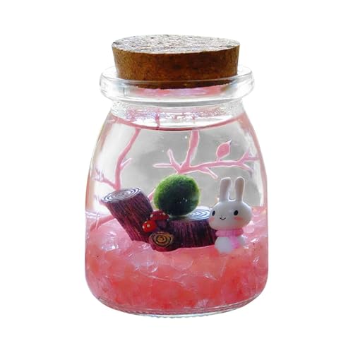 Unterwasserlandschaft, Landschaftsflasche | Terrariumbehälter Eco Flasche Ornament aus Glas – Tischdekoration für Vasen in Blumentöpfen, kreativ für Terrarien-Terrarien von Generic