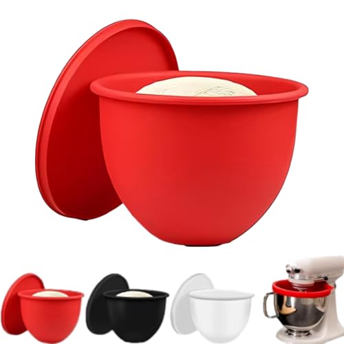 Upliftjoys/Otherwisie/Fertilvrsus Silicone Liners for Kitchenaid Tilt-Head 5 Qt Mixers, Replacement Mixer Bowls No Longer Needed (Red) von Generic