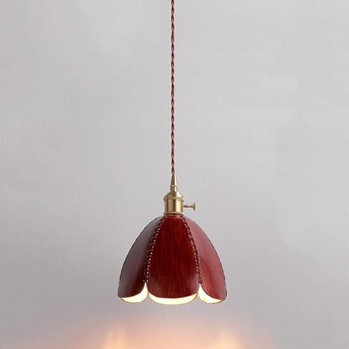 V-Intage Messing-Pendelleuchte E27 1-Flammig Leder-Hängeleuchte Für Den Innenbereich, Küche, Esszimmer, Verstellbarendelleuchte, Kronleuchter/Bra V-Intage Messing-Pendelleuchte E27 1-Flammig Leder-Hängeleuchte Für Den Innenbereich, Küche, Esszimmer, Verstellbarendelleuchte, Kronleuchter/Bra von Generic