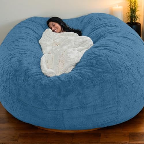 Velours Hülle Für Sitzsack Ohne Füllung Stretch Waschbar Modern Für Erwachsene Und Teenager Gaming Büro Patio Wohnzimmer,K,150 * 75cm Velours Hülle Für Sitzsack Ohne Füllung Stretch Waschbar Modern Für Erwachsene Und Teenager Gaming Büro Patio Wohnzimmer,K,150 * 75cm von Generic