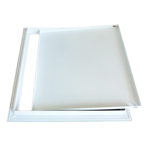 Verdeckte Decken Revisionstür 30x30 40x40 cm, Revisionsklappe Trockenbau, Versenkte Wartungsklappe für Sanitär Ventile Decke, Rechteck Weiß(25 cm x 25 cm) von Generic