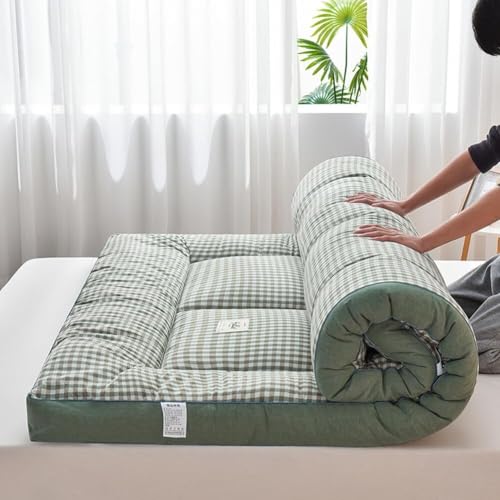 Verdickte Japanische Futon-Matratze, Tragbare Roll-Up-Isomatte, Twin/Full/Queen/King-Size-Schlafsofa, Faltbare Gäste-Campingmatte Verdickte Japanische Futon-Matratze, Tragbare Roll-Up-Isomatte, Twin/Full/Queen/King-Size-Schlafsofa, Faltbare Gäste-Campingmatte von Generic