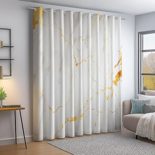 Verdunkelungsvorhang Aprikose Gold Thermovorhang Kälteschutz 2 Stück Türvorhang, Einfach Marmoriert Linien Blickdicht Ösenschal Gardinen Wohnzimmer Blackout Curtain H183×B117 cm Verdunkelungsvorhang Aprikose Gold Thermovorhang Kälteschutz 2 Stück Türvorhang, Einfach Marmoriert Linien Blickdicht Ösenschal Gardinen Wohnzimmer Blackout Curtain H183×B117 cm von Generic