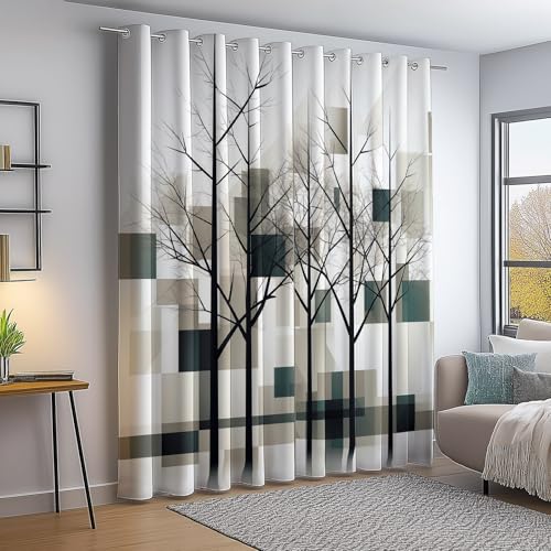 Verdunkelungsvorhang Bunt Thermovorhang Kälteschutz 2 Stück Türvorhang, Abstrakt Äste Rechtecke Geometrie Blickdicht Ösenschal Gardinen Wohnzimmer Blackout Curtain H245×B145 cm Verdunkelungsvorhang Bunt Thermovorhang Kälteschutz 2 Stück Türvorhang, Abstrakt Äste Rechtecke Geometrie Blickdicht Ösenschal Gardinen Wohnzimmer Blackout Curtain H245×B145 cm von Generic