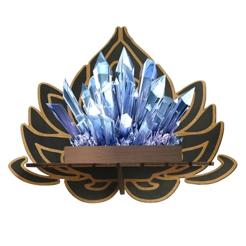 Verkaufsständer, aus für Kristalle, schwebende Wanddekoration in Blumenform – Chic Boho, Aufbewahrung, für Sammlerstücke, Schlafzimmerdekoration, Verkaufsständer, aus für Kristalle, schwebende Wanddekoration in Blumenform – Chic Boho, Aufbewahrung, für Sammlerstücke, Schlafzimmerdekoration, von Generic