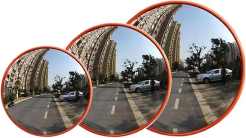 Verkehrsspiegel 180 Grad Konvexer Sicherheitsspiegel Aus Schlagfestem PC, Konvexer Sicherheitsspiegel Für Innen Außen, Blind Spot Spiegel Für Parkhäuser, Krankenhäuser, Geschäfte(Indoors,60cm/23.6in) Verkehrsspiegel 180 Grad Konvexer Sicherheitsspiegel Aus Schlagfestem PC, Konvexer Sicherheitsspiegel Für Innen Außen, Blind Spot Spiegel Für Parkhäuser, Krankenhäuser, Geschäfte(Indoors,60cm/23.6in) von Generic