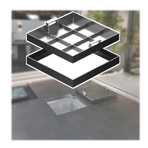 Versenkbare Abwasserbeckenabdeckung 2,6 T Tragkraft, Unsichtbarer Quadratischer Klärgrubendeckel Aus Edelstahl Quadratischer, Rechteckiger Kanaldeckel, Unsichtbar Für Hafenanlagen, Autobahnen(32x32in/ Versenkbare Abwasserbeckenabdeckung 2,6 T Tragkraft, Unsichtbarer Quadratischer Klärgrubendeckel Aus Edelstahl Quadratischer, Rechteckiger Kanaldeckel, Unsichtbar Für Hafenanlagen, Autobahnen(32x32in/ von Generic