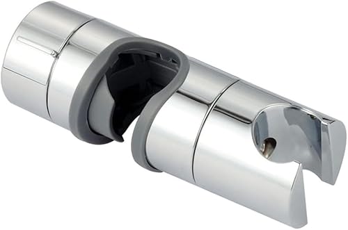 Verstellbare Handbrausehalterung Für Schiebestange Mit 18-25 Mm Durchmesser Polierter Chrom-ersatz-handbrause von Generic