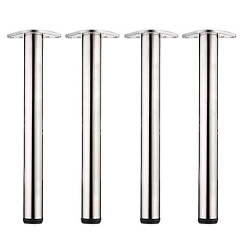 Verstellbare Stahltischbeine 4er Set für Küchenschrank Frühstück Bar Schreibtisch Beine Stützbeine Arbeitsplatte Silber 90 cm Verstellbare Stahltischbeine 4er Set für Küchenschrank Frühstück Bar Schreibtisch Beine Stützbeine Arbeitsplatte Silber 90 cm von Generic