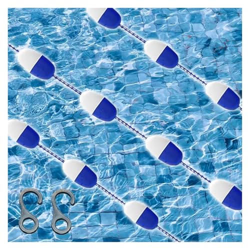 Verstellbare schwimmende Sicherheitstrennlinie für Schwimmbecken, einfach zu installierendes Anti-Wellen-Sicherheitsseil, schwimme von Generic