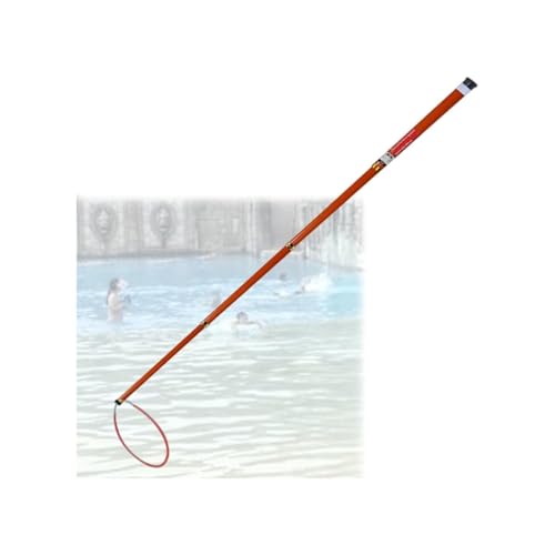 Verstellbarer Rettungshaken Für Den Pool, Robuste Rettungsschwimmerausrüstung Für Gefährliches Wasser Im Ozeanarium, 4,5 M 4,5 M 6,5 M 9,8 M Langer Pool-Sicherheitshaken Mit Stange(21.3FT) von Generic