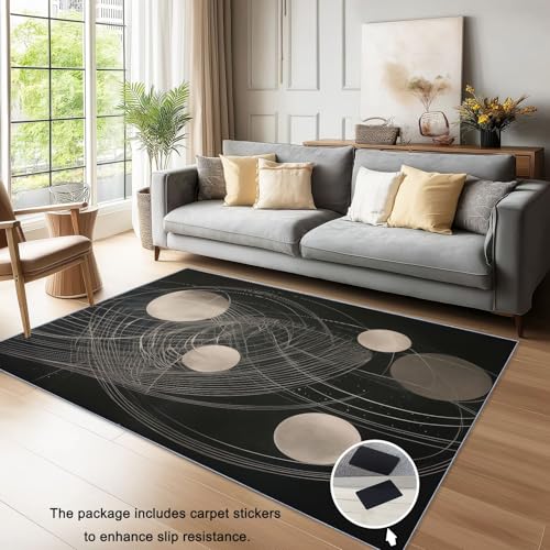 Vintage Waschbarer Teppich Wohnzimmer 60 x 110 cmKurzflor rutschfest Bohemian Bunte Muster Geometrisch Teppich Weich Teppiche mit Druckmuster für Schlafzimmer, Esszimme Bunte warme Farben Vintage Waschbarer Teppich Wohnzimmer 60 x 110 cmKurzflor rutschfest Bohemian Bunte Muster Geometrisch Teppich Weich Teppiche mit Druckmuster für Schlafzimmer, Esszimme Bunte warme Farben von Generic