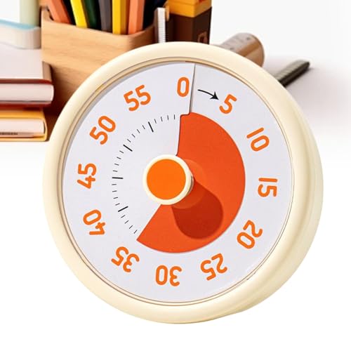 Visueller Timer Für Klassenzimmer | Visuelle Uhr Regenbogen Design - Digitaler Wecker 60 Minuten Küchenuhr Homeschooling Workout Zähneputzen Toilettentraining Lehrer Sport von Generic
