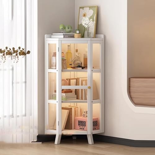 Vitrinenschrank Küchenschrank,vitrinenschränke,Glasvitrine Stehend,Sammlerstücke,Curio Vitrine,Modern Glas Holz Vitrine,Eckvitrine,Aufbewahrungsschränke Und Bücherrega.N Vitrinenschrank Küchenschrank,vitrinenschränke,Glasvitrine Stehend,Sammlerstücke,Curio Vitrine,Modern Glas Holz Vitrine,Eckvitrine,Aufbewahrungsschränke Und Bücherrega.N von Generic