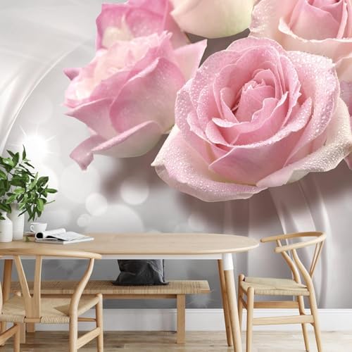 Vlies Fototapete Rosa Rosen 3D Effekt 450x315 Romantisches Thema Foto Tapete Schlafzimmer Wohnzimmer Moderne XXL Wandtapete Groß Vliestapete Fototapeten Poster Wand Dekoration a-2279 Vlies Fototapete Rosa Rosen 3D Effekt 450x315 Romantisches Thema Foto Tapete Schlafzimmer Wohnzimmer Moderne XXL Wandtapete Groß Vliestapete Fototapeten Poster Wand Dekoration a-2279 von Generic