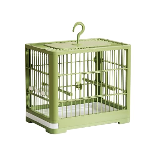 Vogelkäfig, großer Vogelkäfig | Sittich-Lebensraum mit leicht zu reinigendem Pull-Out-Tablett - Faltbarer und atmungsaktiver Vogelkäfig für Tauben Cockatiels von Generic