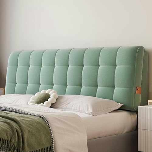 Vollkopfteil aus kaschmier-Imitat gepolstert - große keilförmige Rückenlehne Lendenkissen mit abnehmbarem Bezug für Tagesbett Vollkopfteil aus kaschmier-Imitat gepolstert - große keilförmige Rückenlehne Lendenkissen mit abnehmbarem Bezug für Tagesbett von Generic