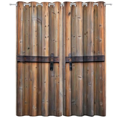 Vorhang Gelb Blickdicht Thermovorhang Verdunkelungsvorhänge Metallschnalle für Scheunentore Deko Gardine isolierend Kälteschutz Sonnenschutz Fensterdeko H215 x B110 cm (2er Pack) von Generic