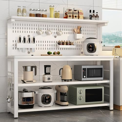 Vorratsschrank KüChe, Bar-Aufbewahrungsschrank, KüChenvorratskammer Mit Arbeitsplatte for Tassen, Kaffeemaschine, Toaster von Generic