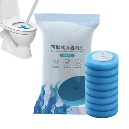 WC-Bürste zur Wandmontage, WC-Bürste, Toilettenbürste zur Geruchsentfernung mit ergonomischem Griff, Badschrubber mit wasserlöslichem Bürstenkopf für schwer zugängliche Kanten und Tote Ecken WC-Bürste zur Wandmontage, WC-Bürste, Toilettenbürste zur Geruchsentfernung mit ergonomischem Griff, Badschrubber mit wasserlöslichem Bürstenkopf für schwer zugängliche Kanten und Tote Ecken von Generic