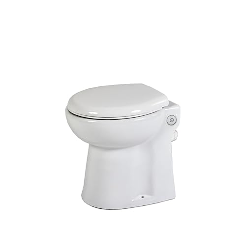 WC mit integrierter Hebeanlage Sani-Start | kompaktes WC | WC-Sitz mit Absenkautomatik | 230 V | 500 W | Hebeanlage | CE-Zertifizierung | Europäische Qualitätsprodukt von Generic