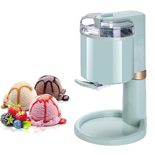 Waffeleisen Hörncheneisen Eiswaffeln Vollautomatischer Softeis-Eiswaffel-Maker – Kompaktes 1-Liter-Fassung für hausgemachte Leckereien und Café-Stil, einfache DIY-Fruchtaromen von Generic