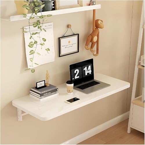 Wall-Mounted Folding Desk Floating Laptop Table for Small Spaces Versatile Laundry Table Space-Saving Dining Desk Compact Wall Desk for Home Office von Generic