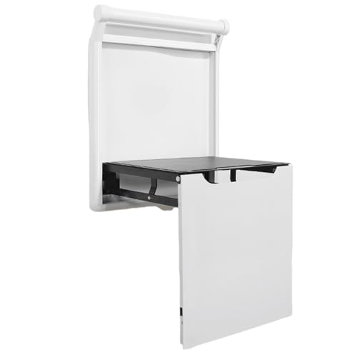 Wall-Mounted Folding Stool for Entryway & Hallway - Space-Saving, Slow Descent, Foldable Shoe Bench with Armrest for Kitchen & Bathroom - Stylish & Functional Design von Generic