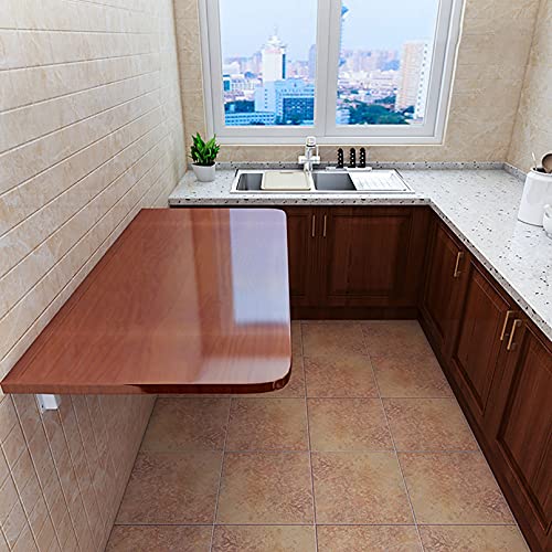 Wall-Mounted Folding Table - Space-Saving Dining Desk Compact Drop-Leaf Computer Workstation for Kitchen Laundry Restaurant & Office Use Wall-Mounted Folding Table - Space-Saving Dining Desk Compact Drop-Leaf Computer Workstation for Kitchen Laundry Restaurant & Office Use von Generic
