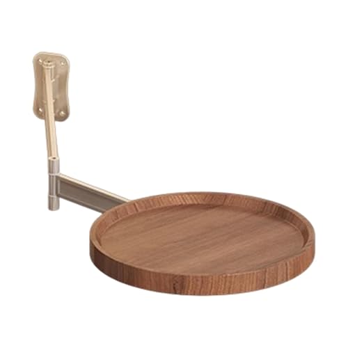Wall Mounted Round Desk - Rotating Bedside Table | Wall Mounted Round Table | Living Room Desk | 180° Rotation Foldable Coffee Modern Small Wall Desk for Bedside Home Kitchen Wall Mounted Round Desk - Rotating Bedside Table | Wall Mounted Round Table | Living Room Desk | 180° Rotation Foldable Coffee Modern Small Wall Desk for Bedside Home Kitchen von Generic