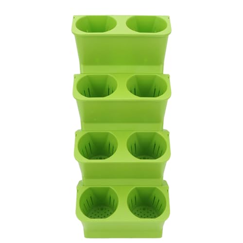 Wand-Pflanzenhalter, stapelbarer Blumentopf, platzsparend, abnehmbar, doppellagig, Bonsai-Halter für Bewässerung von Terrasse, Wohnzimmer, Garten, Balkon Wand-Pflanzenhalter, stapelbarer Blumentopf, platzsparend, abnehmbar, doppellagig, Bonsai-Halter für Bewässerung von Terrasse, Wohnzimmer, Garten, Balkon von Generic