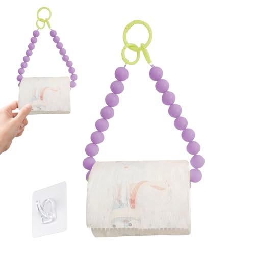 Wand-Toilettenpapierhalter Toilettenpapierhalter Papierrollenaufhänger mit Perlen,Papierhandtuch-Wandhalter, multifunktionaler Toilettenpapierrollenhalter für Badezimmer-Wanddekoration Wand-Toilettenpapierhalter Toilettenpapierhalter Papierrollenaufhänger mit Perlen,Papierhandtuch-Wandhalter, multifunktionaler Toilettenpapierrollenhalter für Badezimmer-Wanddekoration von Generic