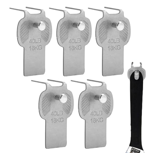 Wandbild-Termin - 5x Metallbilderhaken Für Bilderrahmen, Halterung Für Trockenwand Ohne Schaden Für Zu Miethaus, Esszimmer, Schlafzimmer, Zimmer Wandbild-Termin - 5x Metallbilderhaken Für Bilderrahmen, Halterung Für Trockenwand Ohne Schaden Für Zu Miethaus, Esszimmer, Schlafzimmer, Zimmer von Generic