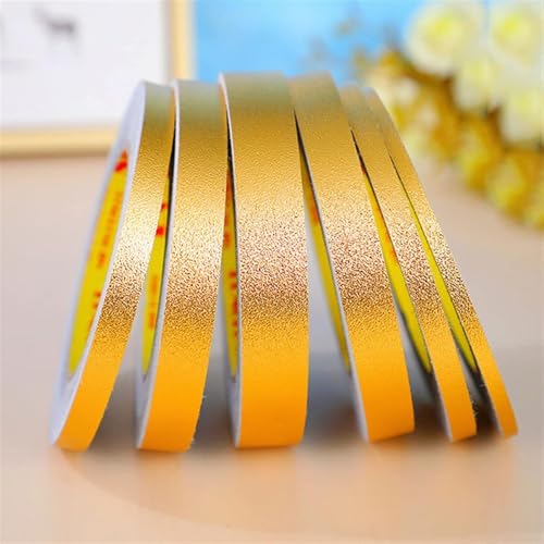 Wandeinfassung Randverkleidung 82ft Selbstklebende Streifen Dekor Grenzpaneele Abziehen Und Kleben Deckendekoration, Gold, W: 3cm(1.18inch) von Generic