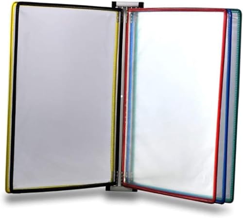 Wandhalterung Schiedsrichter Organizer Flip Aktenhalter Langlebiger Polypropylen A4 Ordner Wandmontierter Aktenhalter Poster Flip Book Display Zum Aufbewahren Und Anzeigen Von Dokumenten, 5 Pages Wandhalterung Schiedsrichter Organizer Flip Aktenhalter Langlebiger Polypropylen A4 Ordner Wandmontierter Aktenhalter Poster Flip Book Display Zum Aufbewahren Und Anzeigen Von Dokumenten, 5 Pages von Generic