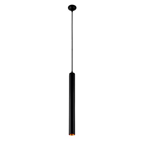 Wandlampe, Licht Alumilangrohr Kronleuchter Schwarz Einzelkopf Hängelam3W Führte Langrohr Kronleuchter Einzelkopf Droplight Schlafzimmer Scheinwerfer Aufhängulicht Decke Downlight / 3X60Cm / Warm/3 * Wandlampe, Licht Alumilangrohr Kronleuchter Schwarz Einzelkopf Hängelam3W Führte Langrohr Kronleuchter Einzelkopf Droplight Schlafzimmer Scheinwerfer Aufhängulicht Decke Downlight / 3X60Cm / Warm/3 * von Generic
