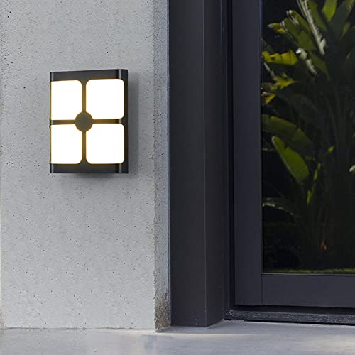 Wandlampen, Außenwandlampe, LED, 12 W, Verandalicht, Aluminium, Außen-/Innenleuchten, Wandmontagelampe, wasserdichte Wandleuchte für die Außenbeleuchtung von Haus, Deck, Terrasse, Garage Wandlampen, Außenwandlampe, LED, 12 W, Verandalicht, Aluminium, Außen-/Innenleuchten, Wandmontagelampe, wasserdichte Wandleuchte für die Außenbeleuchtung von Haus, Deck, Terrasse, Garage von Generic