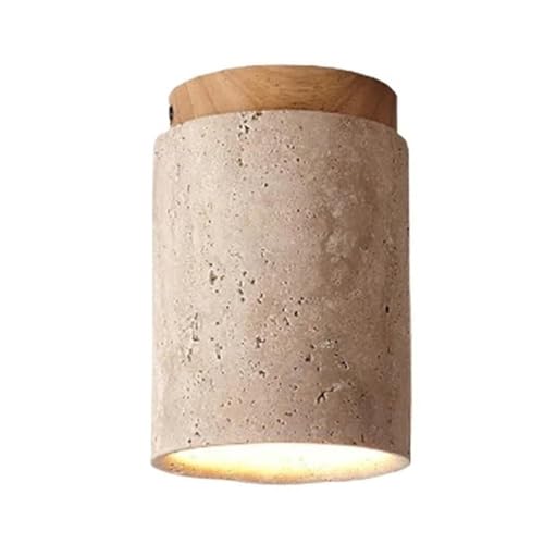 Wandlampen, Deckenlamaus Natürlichem Gelbem Travertin, Wabi-Sabi-Deckenleuchte Im Japanischen Stil Für Schlafzimmer, Wohnzimmer, Flur,/Holz B/a Wandlampen, Deckenlamaus Natürlichem Gelbem Travertin, Wabi-Sabi-Deckenleuchte Im Japanischen Stil Für Schlafzimmer, Wohnzimmer, Flur,/Holz B/a von Generic