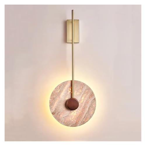 Wandlampen,Rsonalisierte Atmosphäre Home Decoration Marmor Wandlamkupfer Luxus Wohnwohnuwandlampe/D/a von Generic