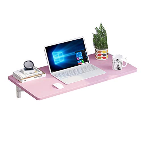 Wandmontierte schwimmende Regale mit Tropfenklingen Klapp-Esstisch und Computer Schreibtisch stabile Holzbasis Panel Belastbarkeit 40 60 kg rosa 70 x 40 cm Wandmontierte schwimmende Regale mit Tropfenklingen Klapp-Esstisch und Computer Schreibtisch stabile Holzbasis Panel Belastbarkeit 40 60 kg rosa 70 x 40 cm von Generic
