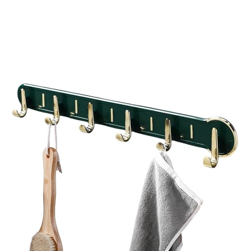 Wandmontierter Garderobenständer - Klebehaken für die Wand mit Schlüsseln, Haken über der Tür | Gitarrenaufhänger in modernem und elegantem Design, Gitarrenhaken aus Sperrholz von Generic