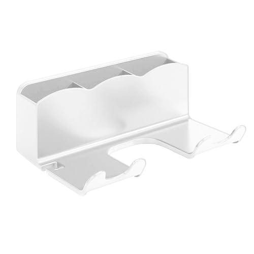 Wandmontierter Haartrockner-Halter – Badezimmer-Föhn-Aufhänger, Haartrockner-Haken, Badezimmer-Organizer | Föhnhalter, Bohrfreier Organizer Für Lockenstäbe, Glätteisen Und Haartrockner von Generic