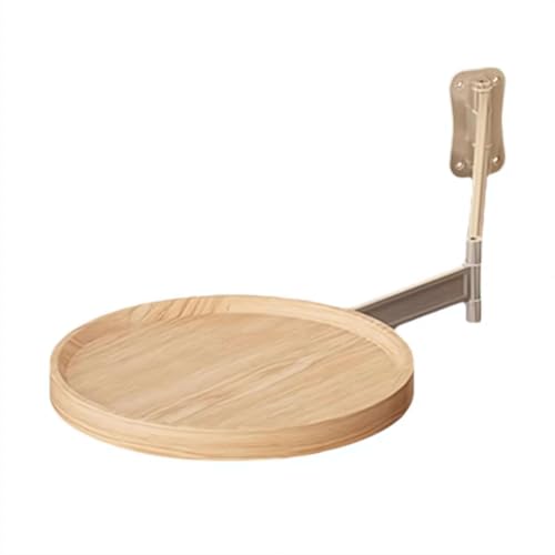 Wandmontierter runder Klapptisch – platzsparender klappbarer Schreibtisch für kleine Räume, einziehbares Regal für Schlafzimmer, Wohnzimmer oder Arbeitszimmer, 27,9 cm Durchmesser, stabiles Holzdesign Wandmontierter runder Klapptisch – platzsparender klappbarer Schreibtisch für kleine Räume, einziehbares Regal für Schlafzimmer, Wohnzimmer oder Arbeitszimmer, 27,9 cm Durchmesser, stabiles Holzdesign von Generic